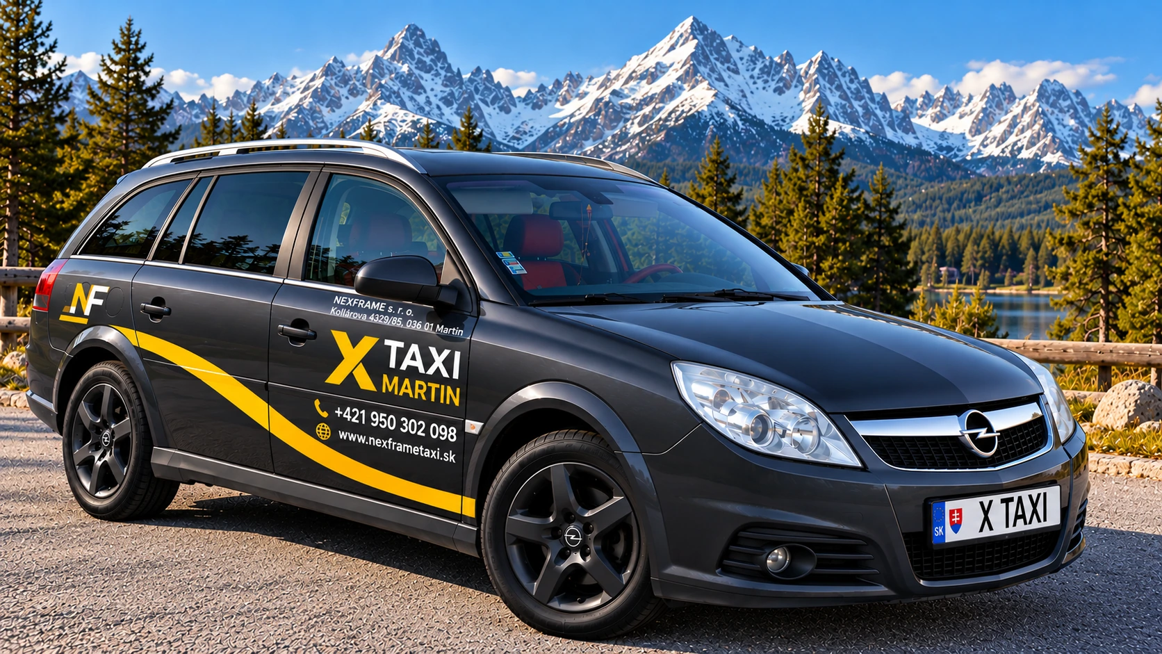 Opel Vectra Caravan – Comfort, maximálne 4 cestujúci / Comfort, up to 4 passengers